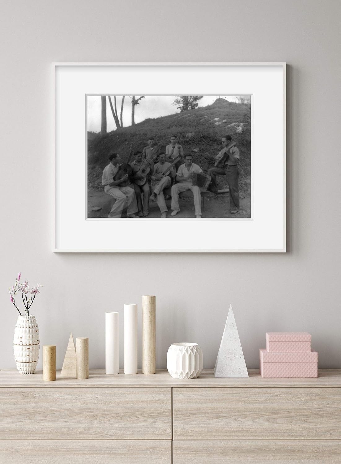 Photographs - INFINITE PHOTOGRAPHS Photo: Puerto Rico,Camp Orchestra,Guitars,Accordian,Maracas