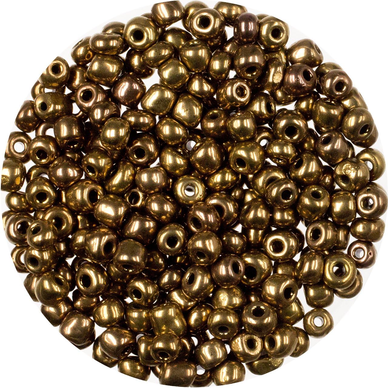 Cousin Jewelry Basics 40G/1.41-Ounce Bronze 6/0 E-Beads