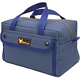 Waxed Canvas All Purpose Military Style Duffle Bag, Water-Resistant, Adjustable Strap, Fully Lined, Double Zipper Closure, heavy Duty, Olive Green