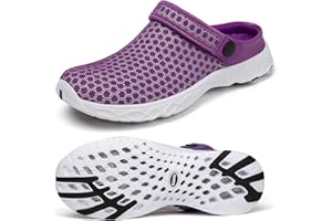 SAGUARO Men's Women's Quick Dry Garden Shoes Lightweight Gardening Clog Shoes Water Sandals for Sports Outdoor Beach Pool Exercise