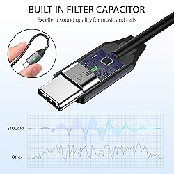 Stouchi USB C to 3.5mm Dongle Adapter