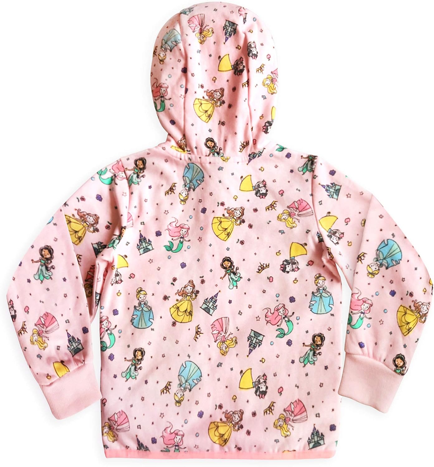 Disney Princess Zip Hoodie for Girls: Clothing