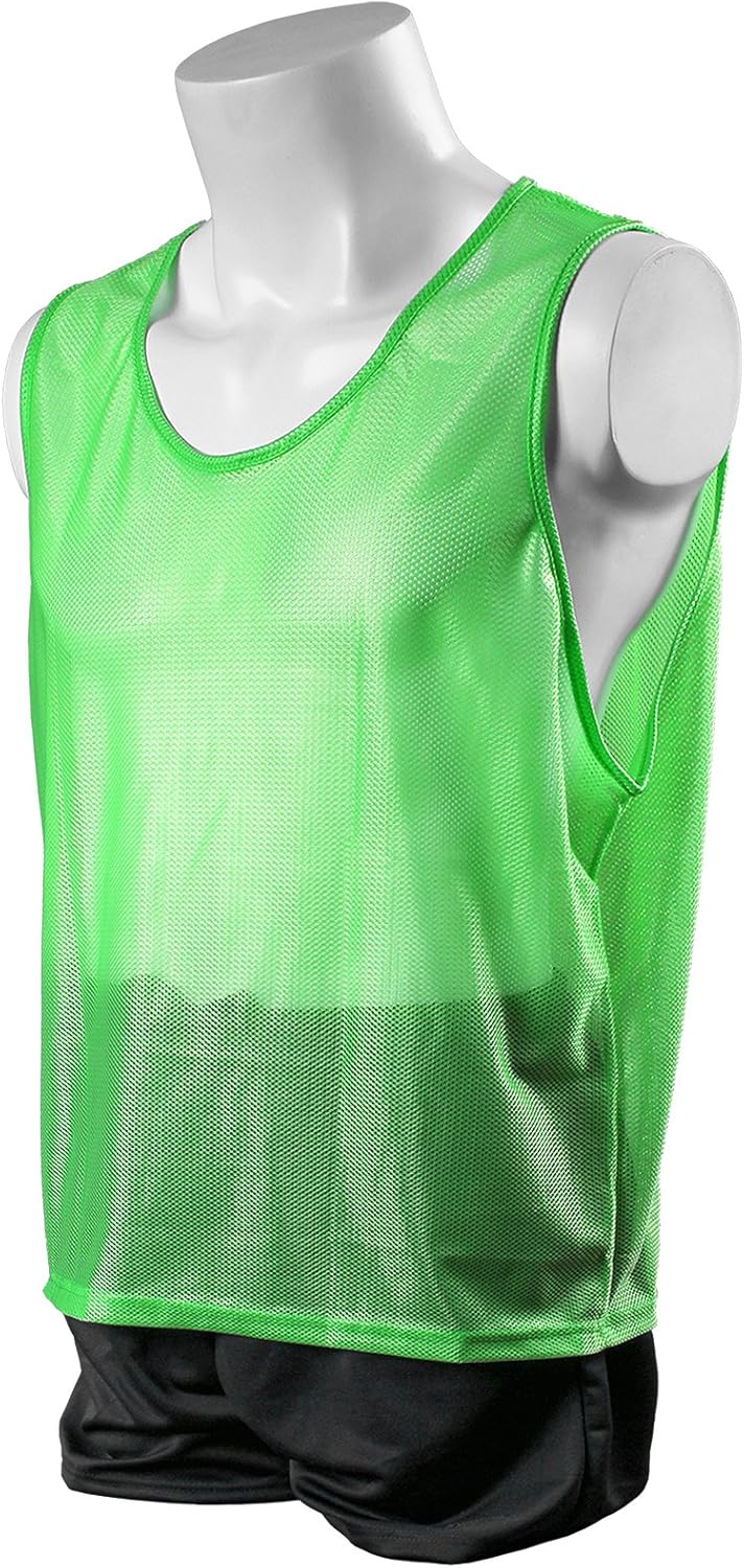 Kwik Goal Hi-Vis Scrimmage Vest, Green, Adult : Soccer Training Aids : Clothing