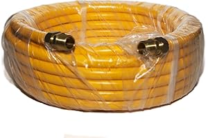 Flexible gas line, Gas Flex 3/4" GAS Tubing Pipe KIT 66 Ft with 2 Fittings GasFlex Natural GAS or Propane