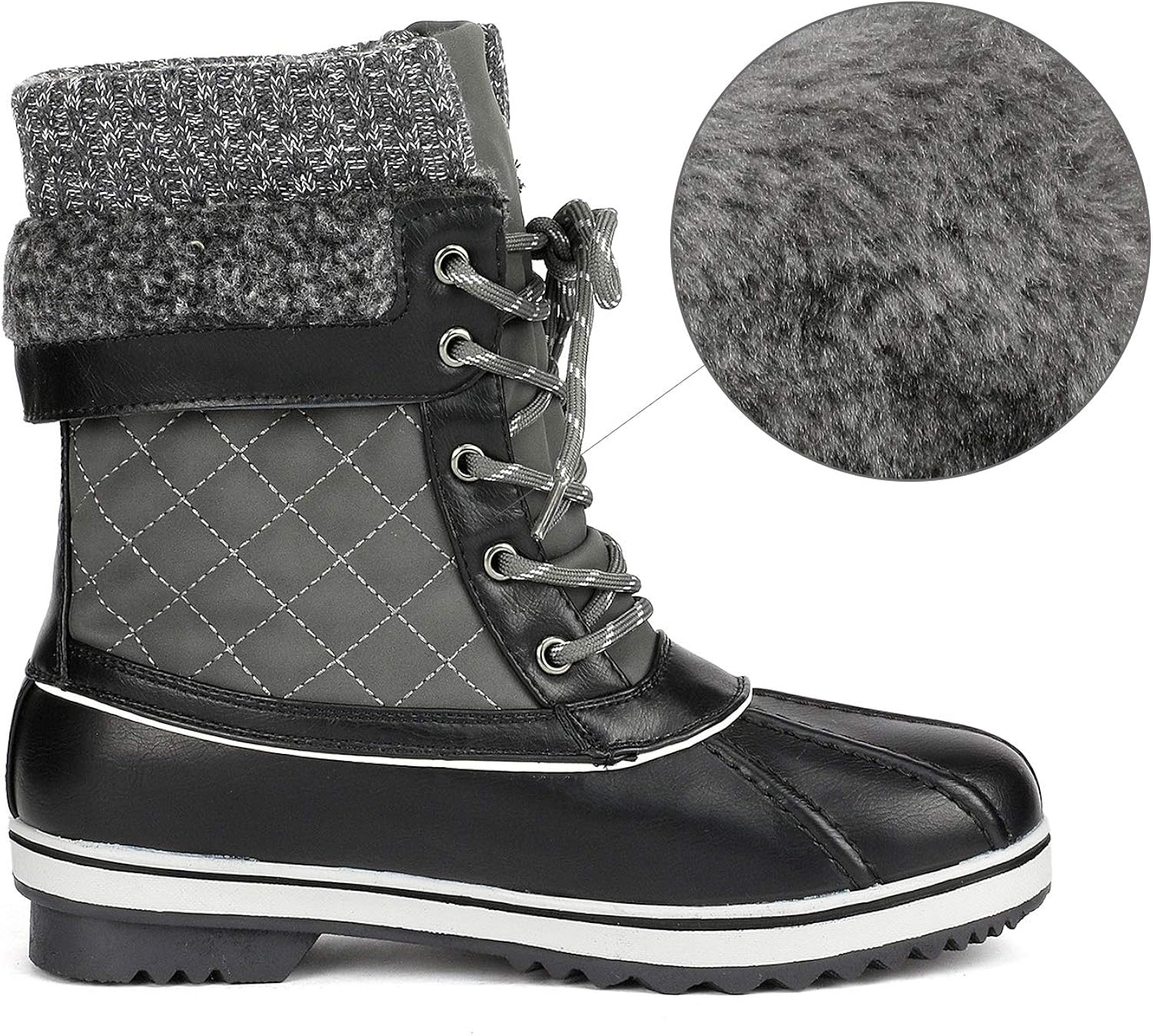  | DREAM PAIRS Women's Mid Calf Winter Snow Boots | Snow Boots