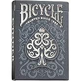 Bicycle Cinder Premium Playing Cards, Silver Smoke Foil, 1 Deck