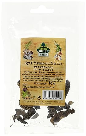 Wagner Green Forest Spitzmorcheln ohne Stiele, 1er Pack (1 x 10 g)