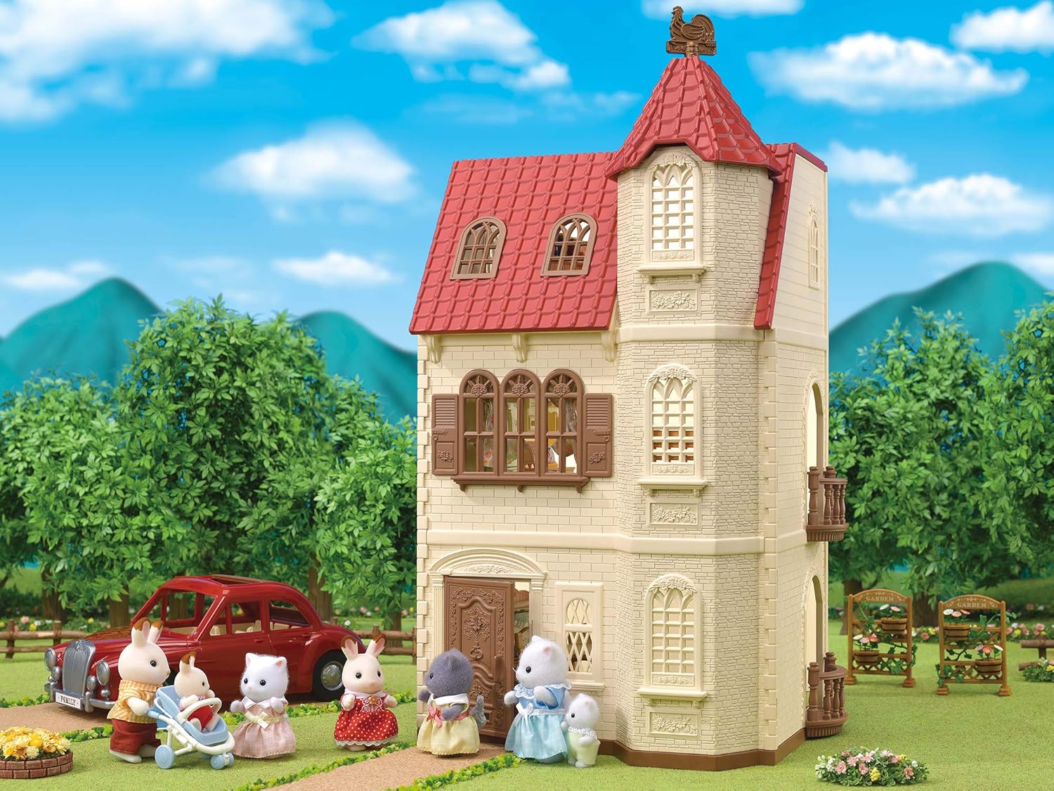 red roof sylvanian families