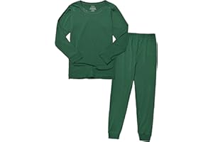 TongKiKi BABY 2T-10Y Toddler Kids Girls Boys Soft Comfy 2pcs Set Long Sleeve Shirts and Pants Sets