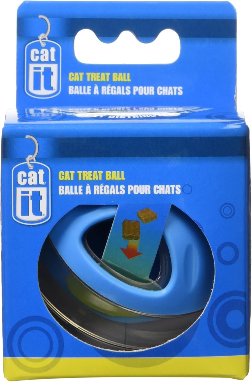Catit Treat Ball, Blue : Catnip Toys : Pet Supplies