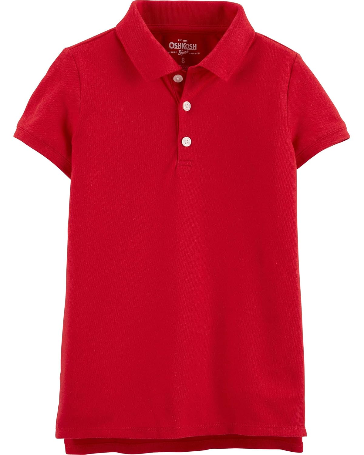 5T Osh Kosh Girls Toddler Short Sleeve Uniform Polo Dynamite Pink Girls Clothing, Shoes & Jewelry