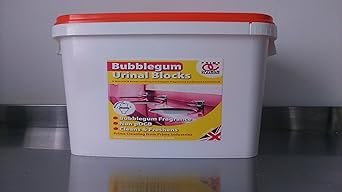 Reinigungstabs für Urinale von Optimum Cleaning, mit Kaugummiduft, 3,25 kg, gelb