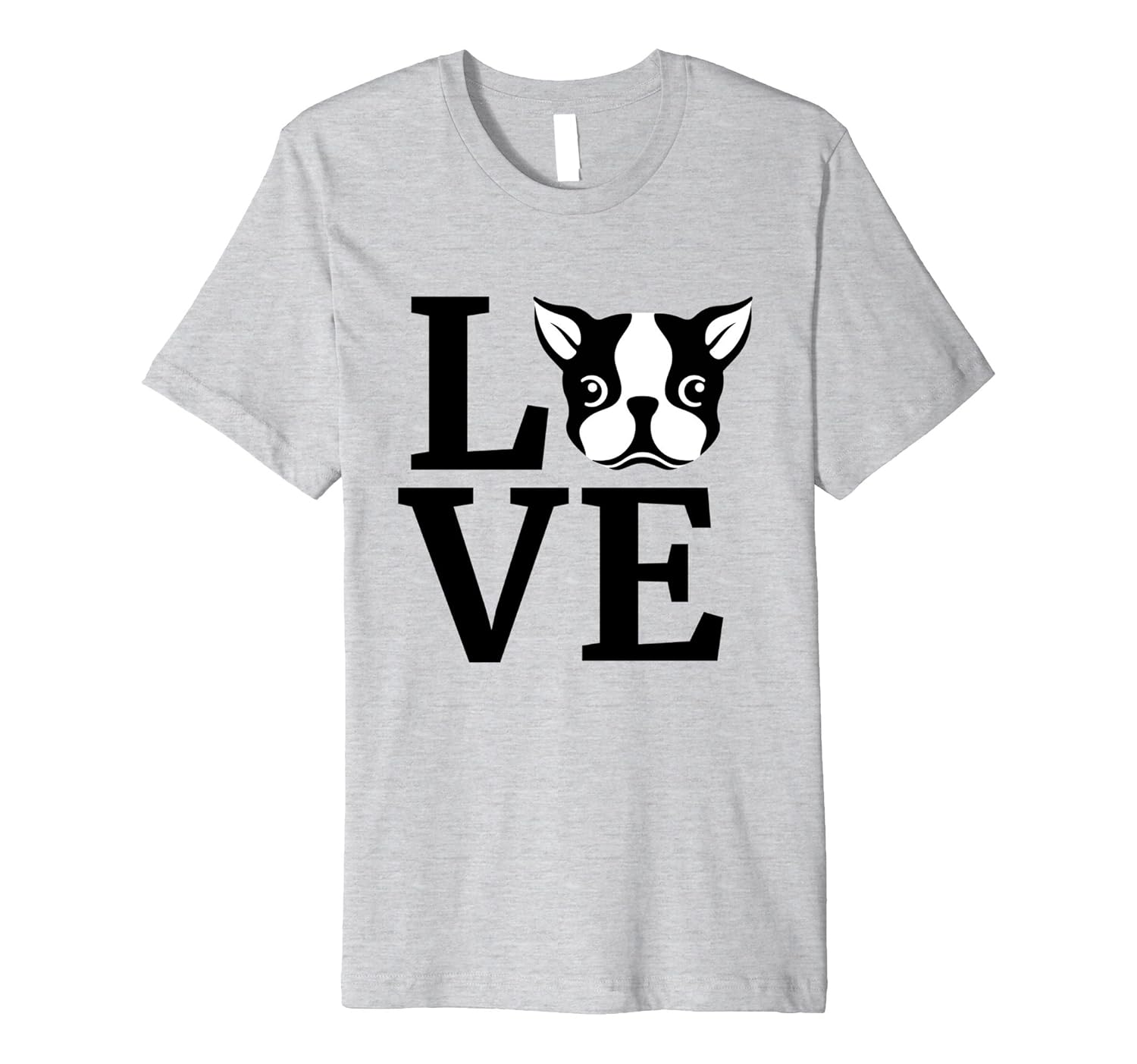 I Love My Boston Terrier T-Shirt - Gifts for Dog Lovers Gift-anz