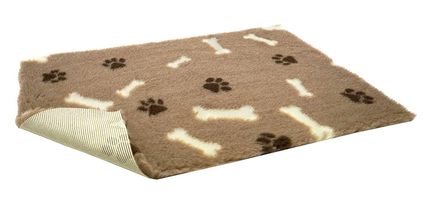 Vetbed NonSlip Mink with Bones and Paws, 40 x 30inch Amazon.co.uk