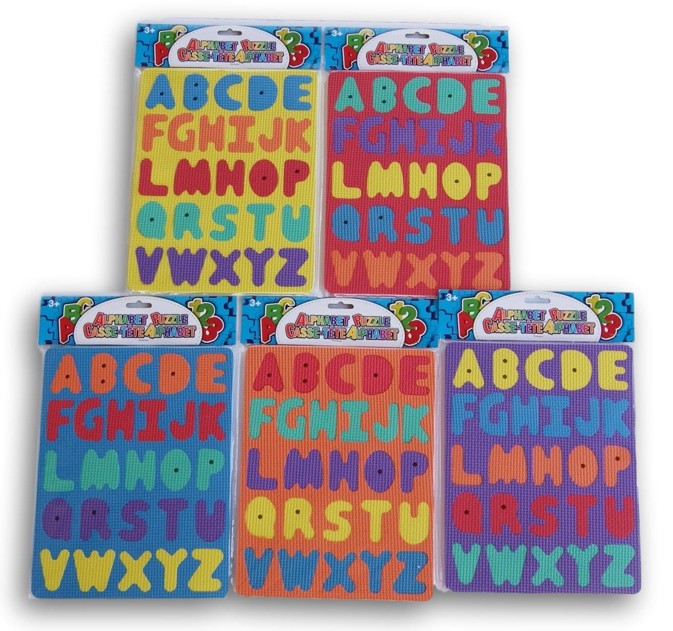 Learning Education Preschool Kindergarten Bundle Of 2 Greenbrier International Inc Letters Alphabet Foam Puzzle And Phonics Flash Cards Upper Case Toys Games