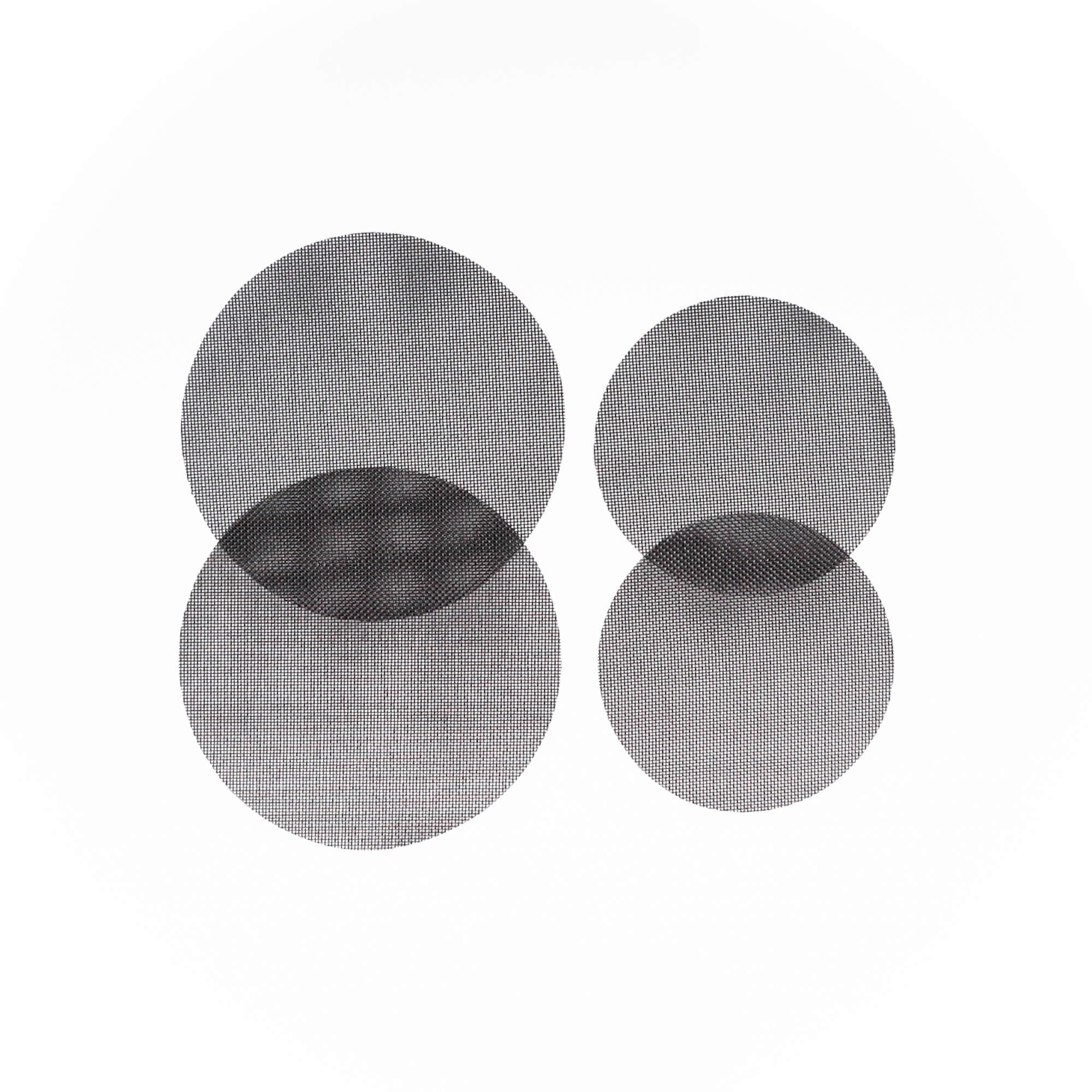 Bake-O-Glide Induction Hob Protector Circles, Pack of 4, 2X 17cm Dia, 2X 23cm Dia, Prevent Scuffs, Scrapes and Marks, Keep Pans in Heating Zone, Heat Resistant to 250°C