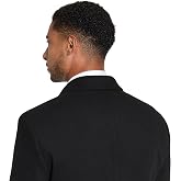 Kenneth Cole Men's Chesterfield Overcoat, Black, 36R
