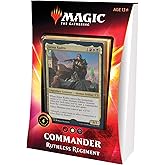 Magic: The Gathering Ruthless Regiment Ikoria Commander Deck | 100 Card Deck | 4 Foil Legendary Creatures