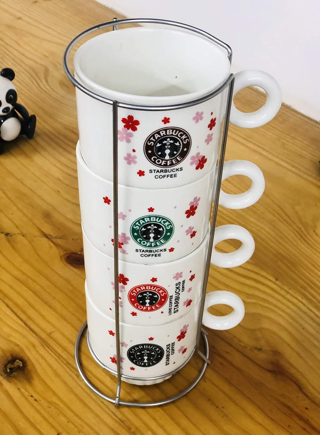 Buy velocita traders Ceramic Coffee Mug with Stand Set