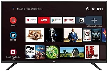 Micromax 102 cm (40 inch) Full HD Certified Android Smart LED TV 40TA6445HD (Black) (2019 Model)