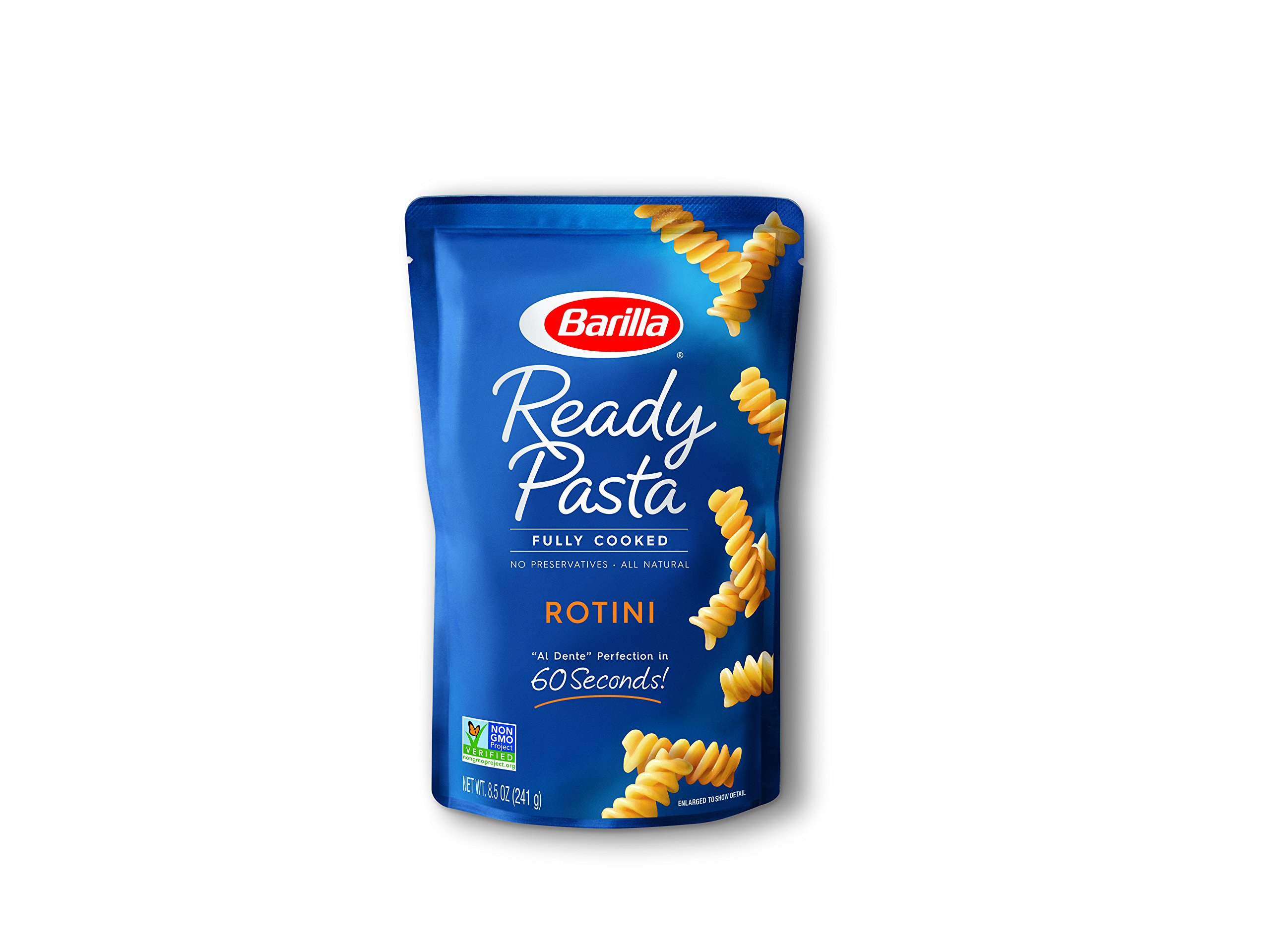 Barilla Ready Pasta, Rotini Pasta, 8.5 Ounces (Pack of 6)