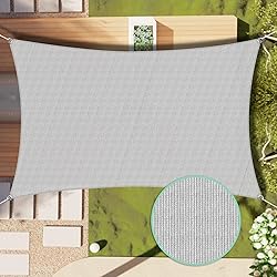 SunnyRoyal 25'x42' Sun Shade Sail Super A Ring Wire