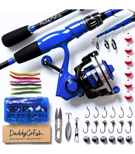 South Bend Competitor Spinning Combo Rod and Reel, Spinning Combos