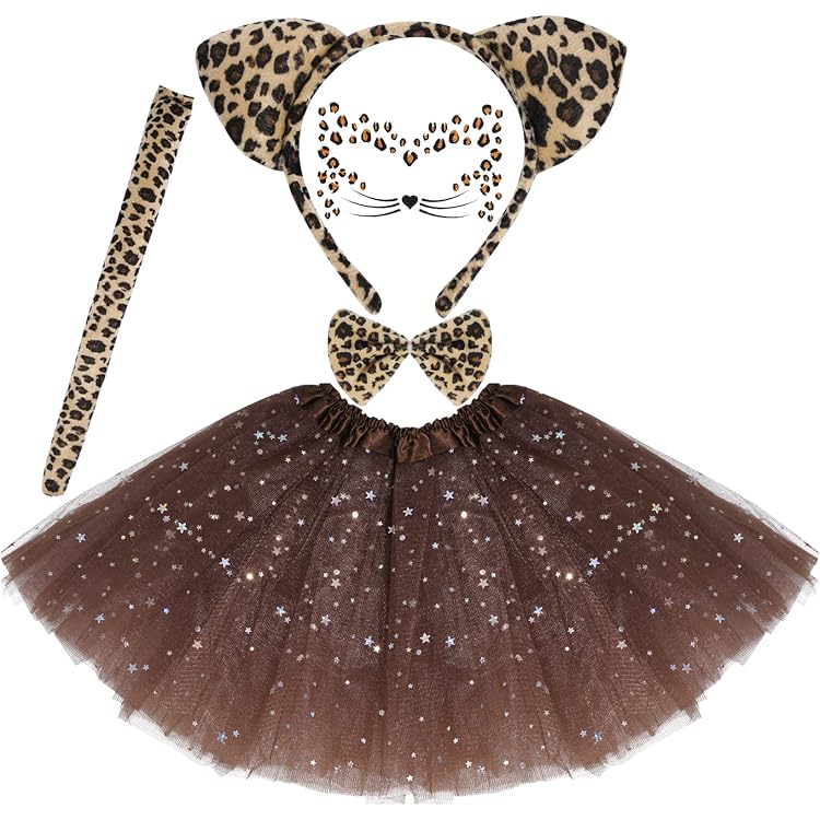 Costume Halloween Unisexe Chat Avec Oreilles - Bandeau Oreilles, Léger Et Confortable - 3