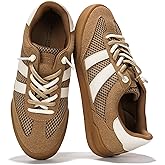 Project Cloud Genuine Leather Casual Sneakers for Women - Memory Foam Insoles Lace-Up Womens Shoes & Lightweight Women's Fashion Sneakers - Slip On Shoes for Women Footwear (Verdy)