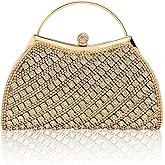 Simcat Evening Bags Clutch Purses for Women Rhinestone Sparkly Clutch for Cocktail Party Wedding