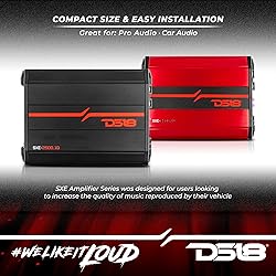 DS18 SXE-2500.1D/BK Car Amplifier Class D 1-Channel