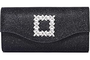 Labair Women Rhinestone Clutch Purse Handbag Crystal Evening Bag Wedding Party Prom Purse