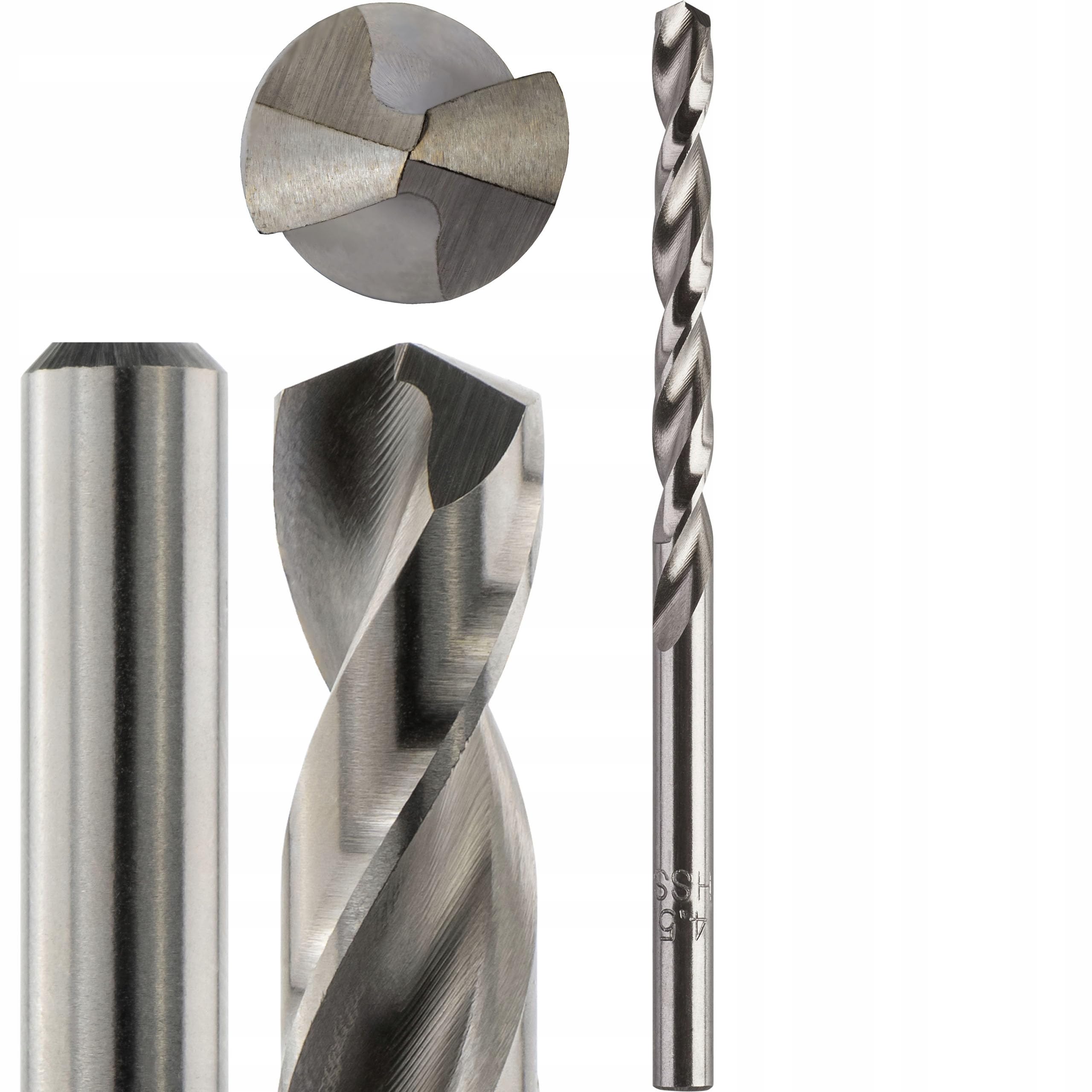 Milwaukee HSS-G THUNDERWEB Metal Drill Bit 4.5mm OL:80mm WL:47mm