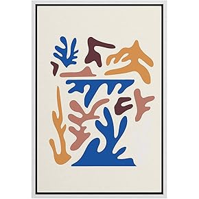 SIGNWIN Framed Canvas Wall Art Boho Decor Illustration...