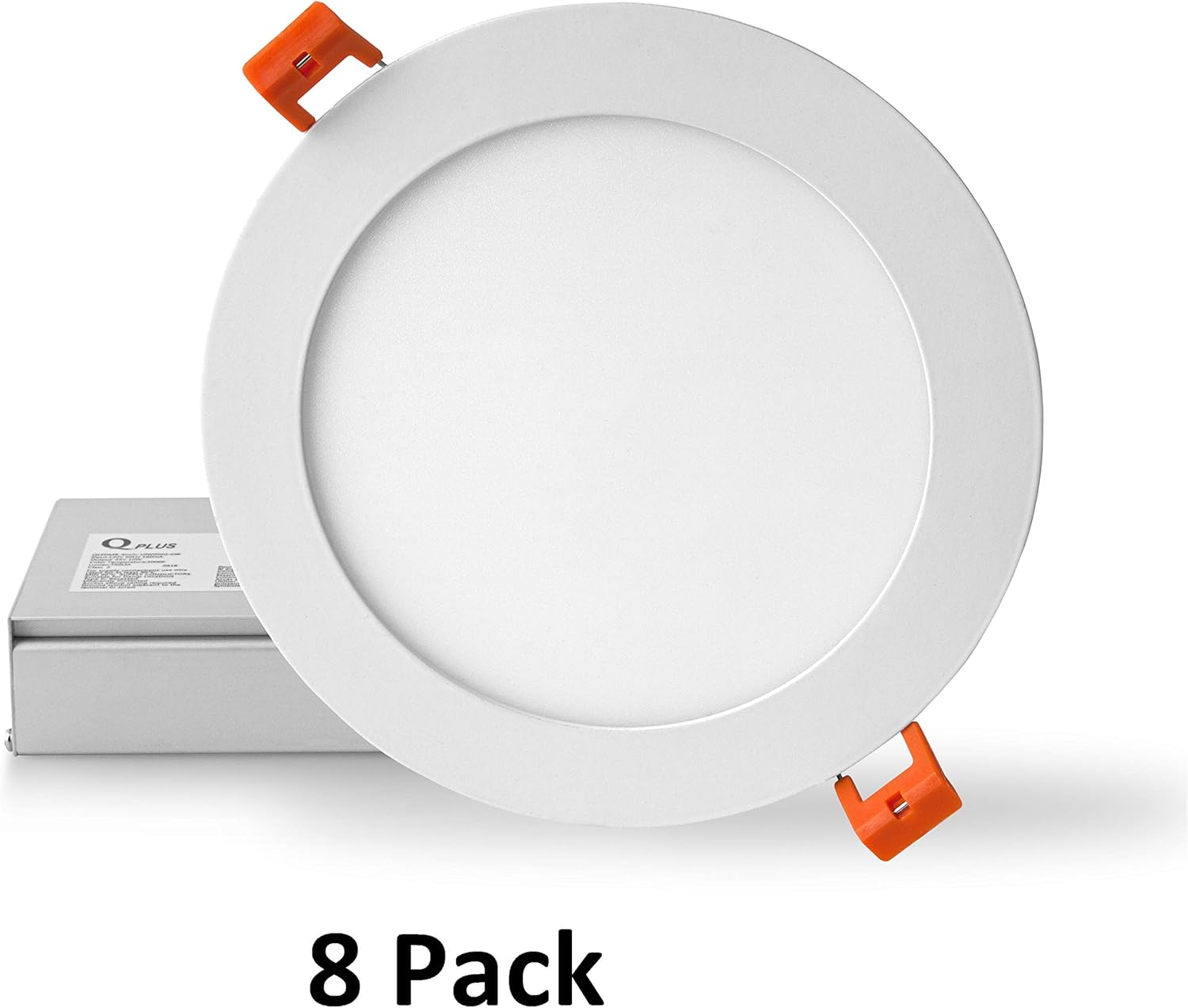 QPLUS 6 inch Slim Panel LED Recessed Lighting/ Down Light/ Ultra Thin