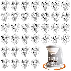 Honoson 36 Pcs Self Adhesive Caster Wheels