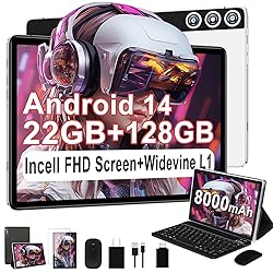 DMOAO Tablet, Android Tablet 2024 Tablets with 22GB
