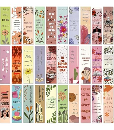 Amazon.com : Vintage Style Bookmarks for Women Men, 30PCS (Retro