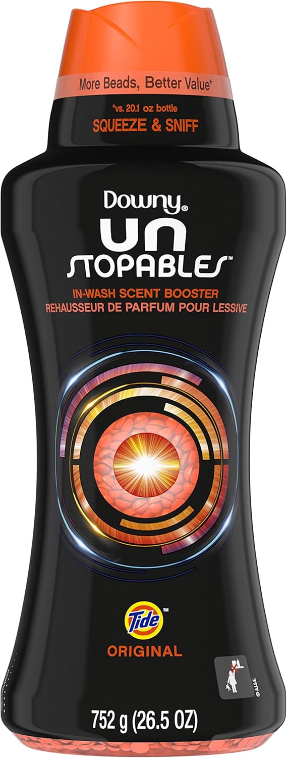 Downy Unstopables in-wash Scent Booster Beads with Tide Original Scent, 26.5 Ounce: Health & Personal Care
