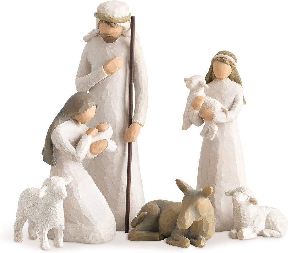 Willow Tree Nativity Figurine Set by Susan Lordi - 6 Pieces, 23 cm