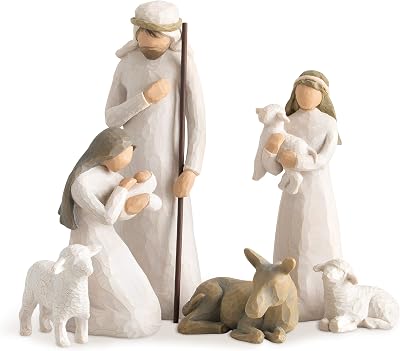 Willow Tree Nativity Figurine Set by Susan Lordi - 6 Pieces, 23 cm