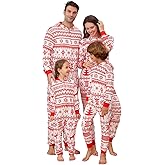 Family Matching Christmas Onesie Pajamas, Hooded One Piece Xmas Pajamas Onesie Adult Pajama Sleepwear