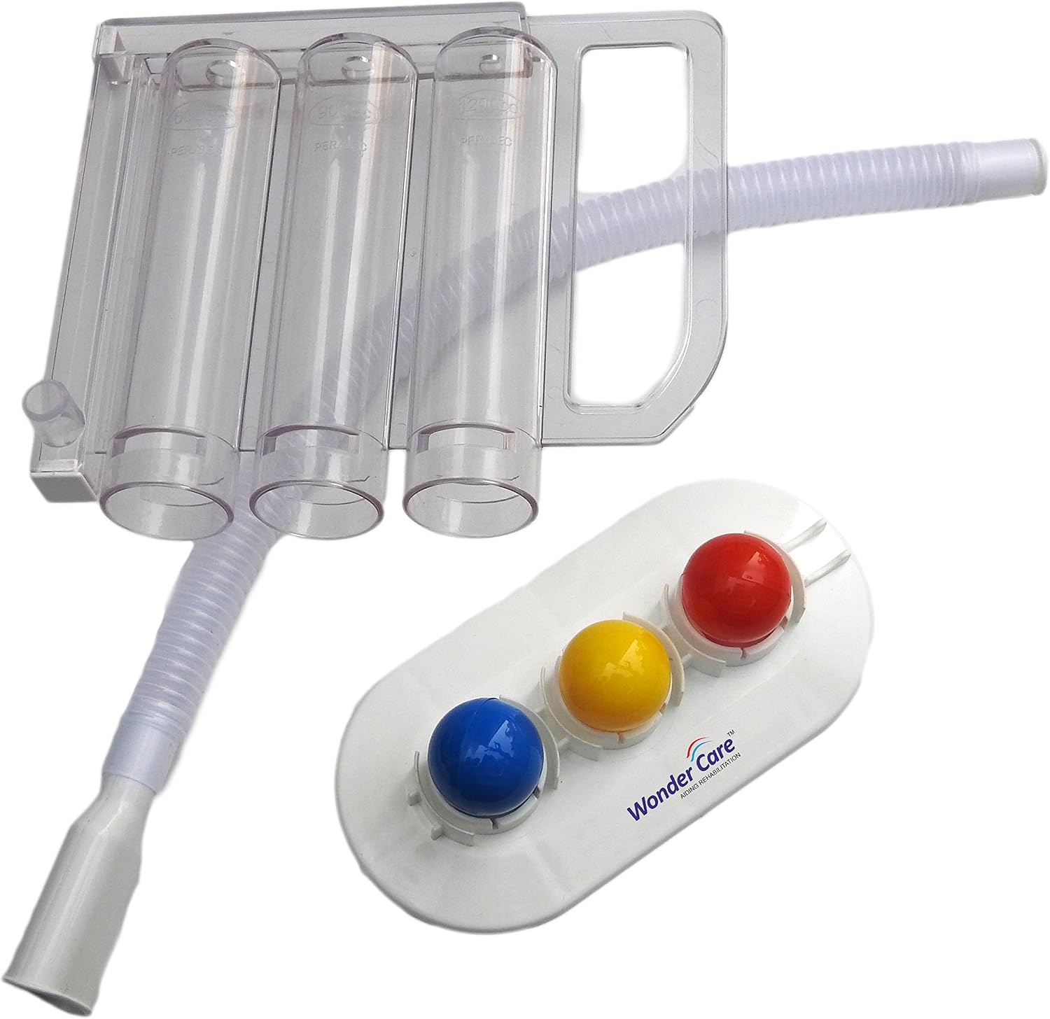 Wonder Care Deep Breathing Exerciser, 3 Count (Pack of 1) - Image 3