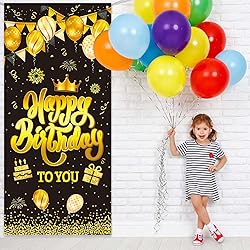 wongmode Happy 40th Birthday to You Door Banner