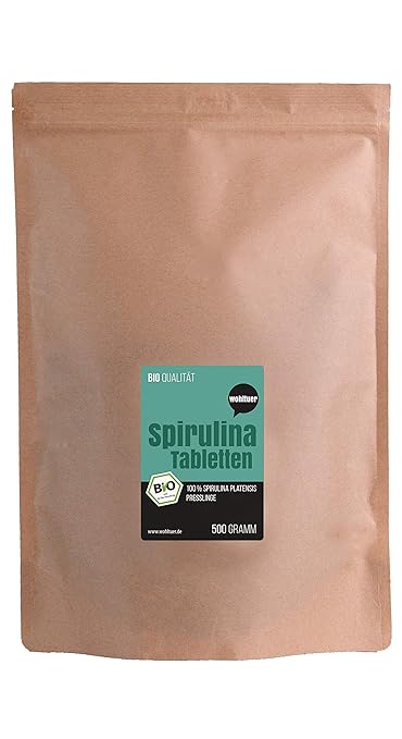 Wohltuer Bio-Spirulina 500g Presslinge A Qualität (DE-ÖKO-006)