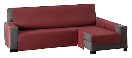 Zebra Textil 49382 sofaüberwürf Badem, ottomane rechts, rot