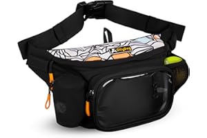 OllyDog Trailblazer Pack | Fanny Pack | Dog Treat Pouch | Includes Rubber Fetch Ball | Water-Resistant | Poop Bag Dispenser | Hands-Free | Dog Walking & Training