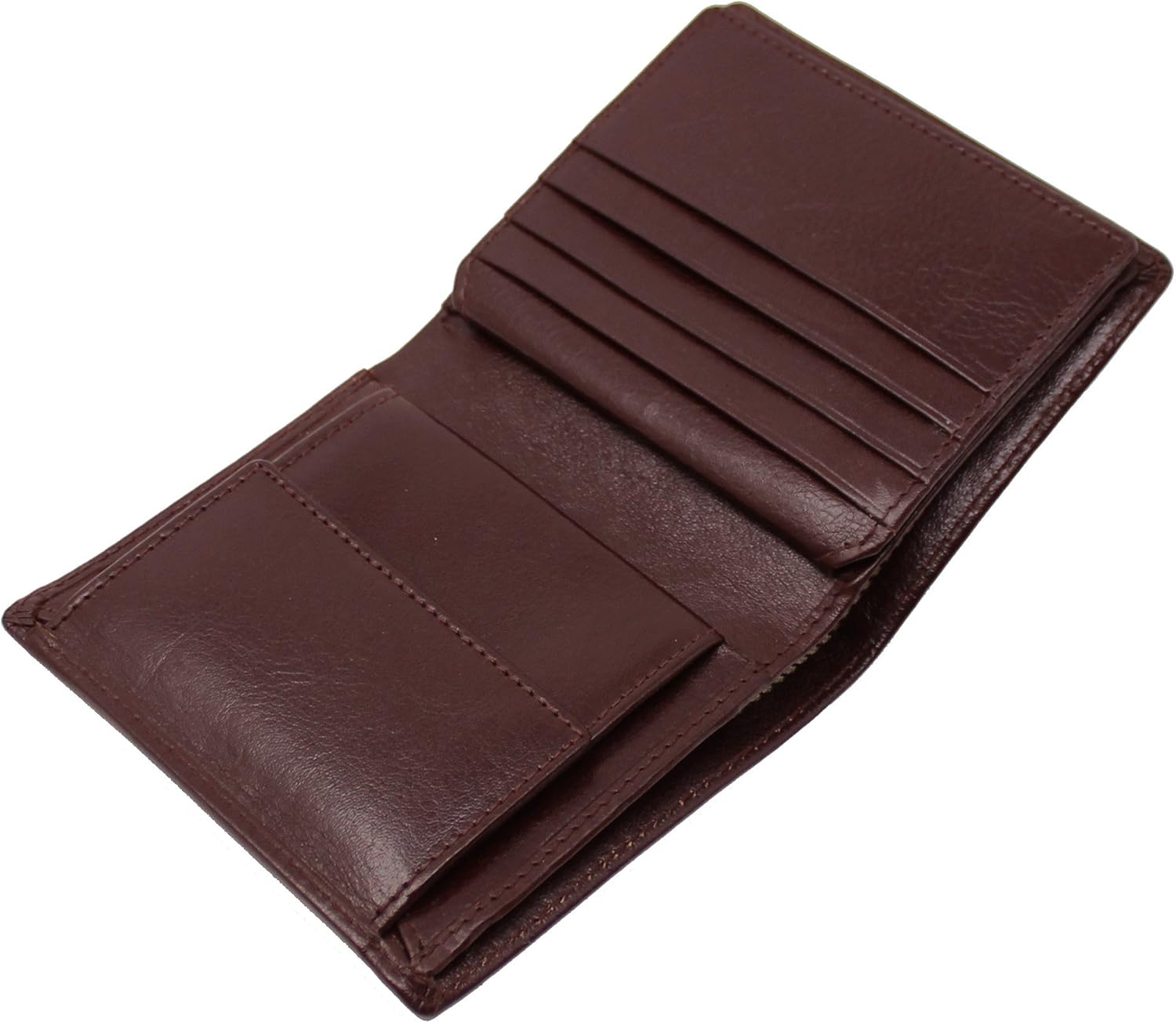 TOPSUM LONDON Genuine Leather RFID Blocking Wallet, Men Slim Wallets with RFID Block Technology - Image 5