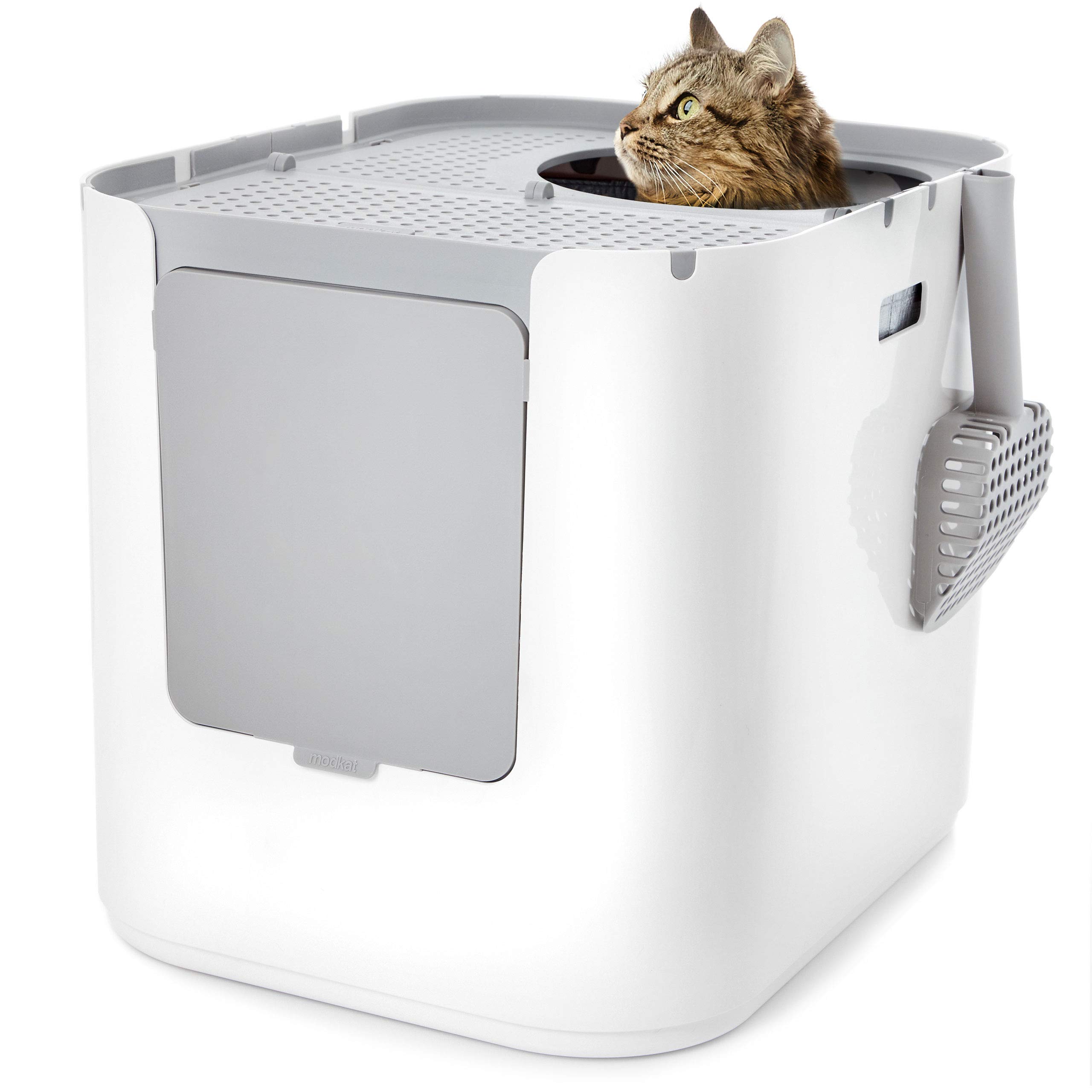 Modkat Xl Litter Box Top Entry Or Front Entry Configurable at Jarvis