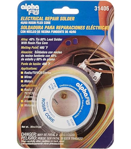 SRA　60×40×40 Amazon.com: Install Bay .040 Rosen Core Solder 60/40 1 Pound